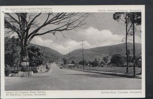 Venezuela Postcard - Bolivar Avenue, Caracas   RS16804