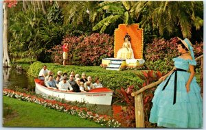 Postcard - Throne of Citrus Royalty - Cypress Garden - Florida