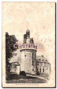 Old Postcard Bessay Chateau Tour