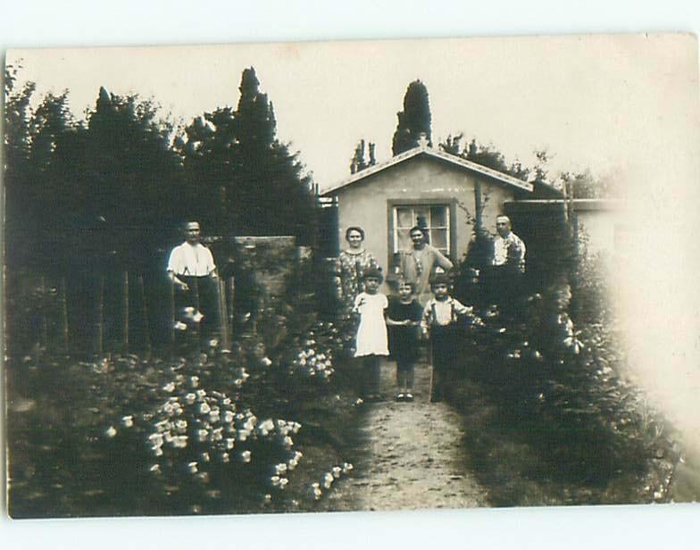 Old rppc BUILDING SCENE Architecture Postcard AB0963