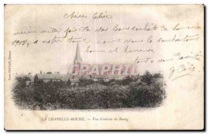 Old Postcard The chapel lousy general view of the village