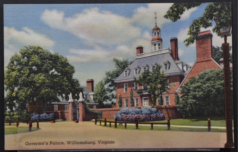Williamsburg, VA - Governor's Palace (Linen)