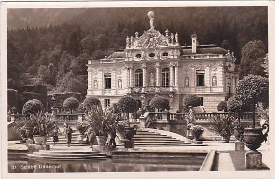 Germany Schloss Linderhof Real Photo