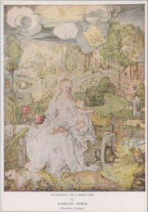 Art Postcard - Albrecht Durer, Madonna in Landscape, Albertina, Vienna  RR18885