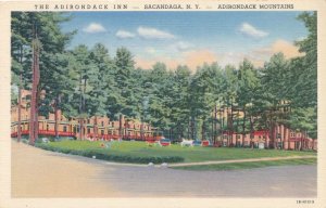 Adirondack Inn - Hotel - Sacandaga NY, Adirondacks, New York - pm 1944 - Linen