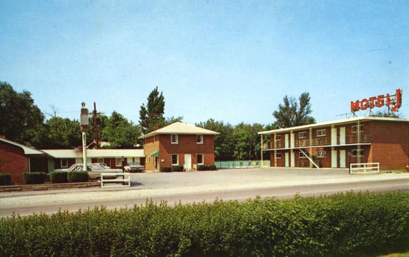 Town House Motel Joliet Illinois IL Unused Vintage Postcard D24