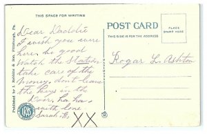 Citizens Bank, Martins Ferry, OH Postcard *7C(2)4