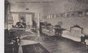 Connecticut The Gateway Inn Music Room Albertype