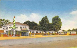 D & M Motel Highway 70 Forrest City Arkansas 1950s linenpostcard