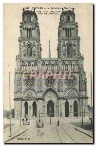 Old Postcard Orleans Cathedrale Ste Croix