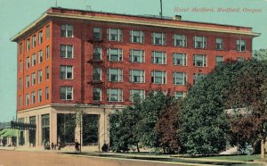 USA Hotel Medford Oregon Vintage Postcard 07.05