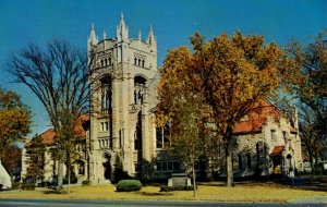 Kansas City, Missouri - The Country Club Christian Church - in the 1950s