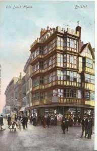 Bristol Postcard - Old Dutch House - Showing Parry Bros - Ref V1263
