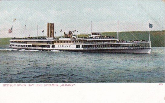 Hudson River Day Line Steamer Albany