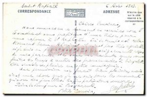 Old Postcard Saint Raphael The Beach