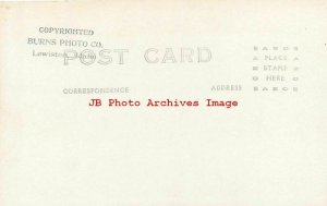 ID, Lewiston, Idaho, RPPC, Air View, Downtown, Burns Photo Co No 26