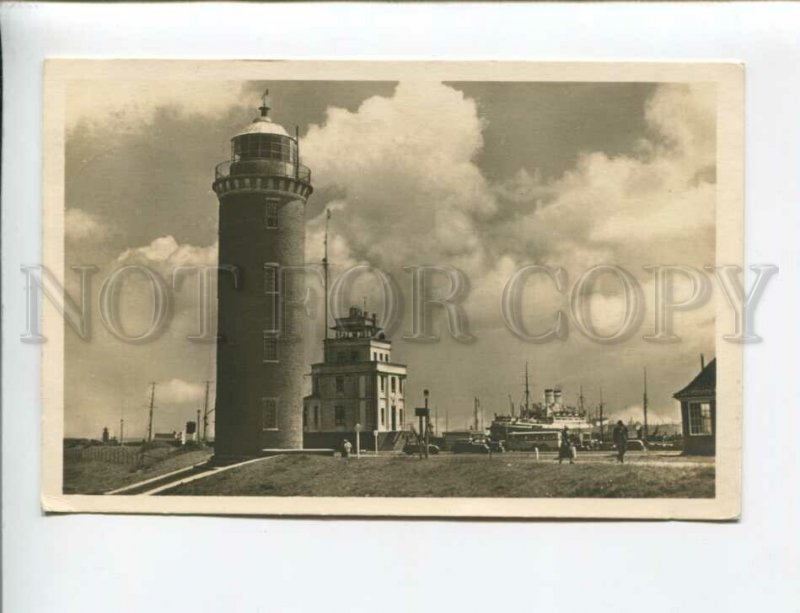 3173829 GERMANY Cuxhaven LIGHTHOUSE Vintage photo RPPC