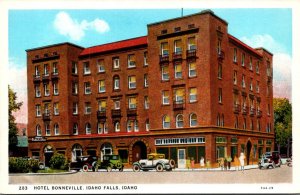 Idaho Idaho Falls Hotel Bonneville Curteich