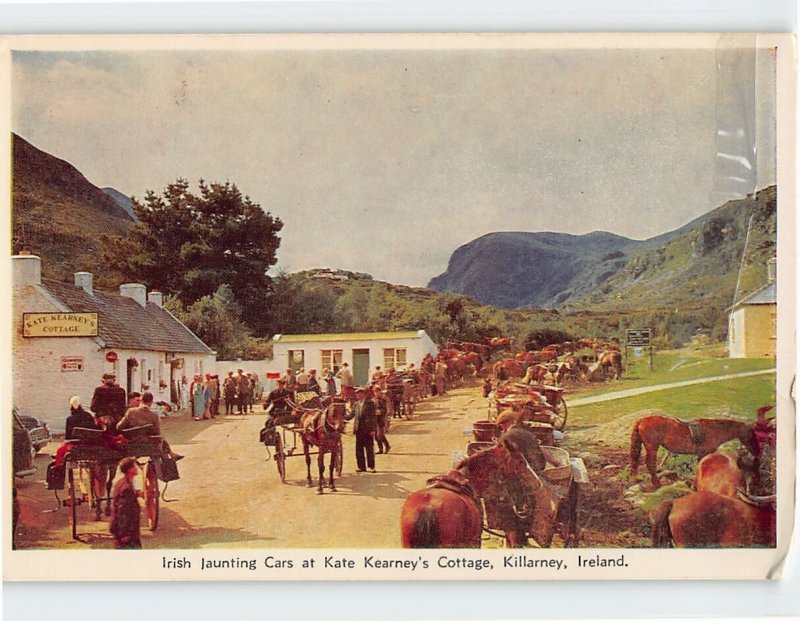 M-171736 Irish Jaunting Cars at Kate Kearney's Cottage Killarney Ireland