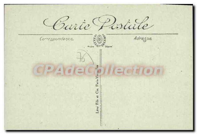 Old Postcard Caudebec en Caux La Digue