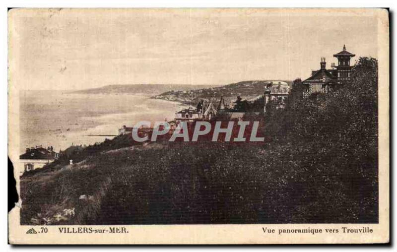 Old Postcard Villers sur Mer