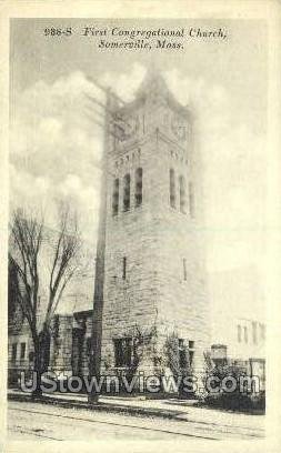 First congregational church - Somerville, Massachusetts MA