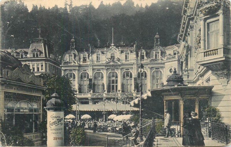 Czech Republic Karlovy Vary Karlsbad Cafe Pupp 1913