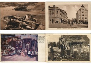 BOSNIA COLLECTION LOT OF POSTALLY USED 350 Vintage Postcards Pre-1940 (L3156)