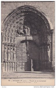 Portail De La Cathedrale, Angers (Maine et Loire), France, 1900-1910s