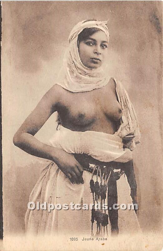 Jeune Arabe Arab Nude Unused 