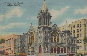 Postcard First Baptist Church Jacksonville FL