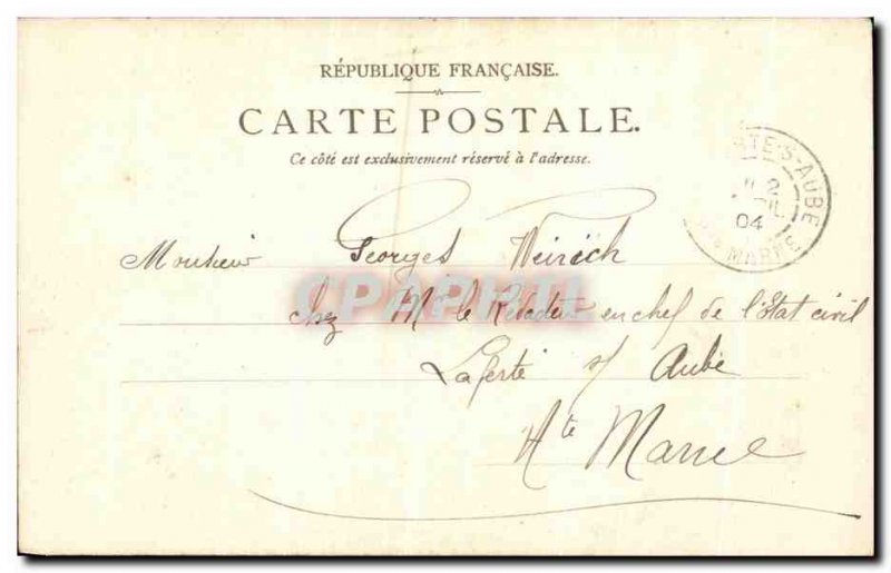 Old Postcard Paris Esplanade des Invalides Main View Expo 1900