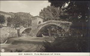 Subiaco Italy c1910 Real Photo Postcard #7