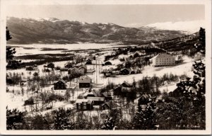 Norway Geilo Vintage RPPC C210