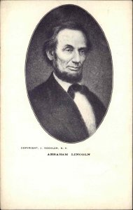 Koehler American President Abraham Lincoln c1910 Vintage Postcard