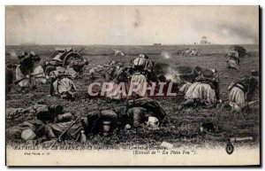 Postcard Old Army Battle of the Marne Battle of Etrepilly