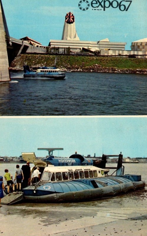 Canada Montreal expo67 SRN6 Hovercraft