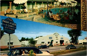 Postcard Park Plaza Motel Route 66 in St. Louis, Missouri