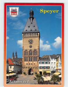 Postcard Altpörtel, Speyer, Germany