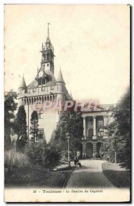 Old Postcard Le Donjon Du Capitole Toulouse