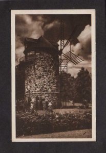 PQ QC Jardin Zoological Garden Zoo Wind Mill Quebec City Carte Postale Postcard
