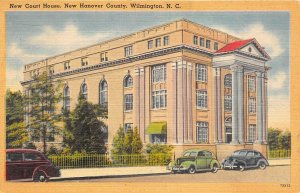 Wilmington North Carolina 1940s Postcard New Court House New Hanover County