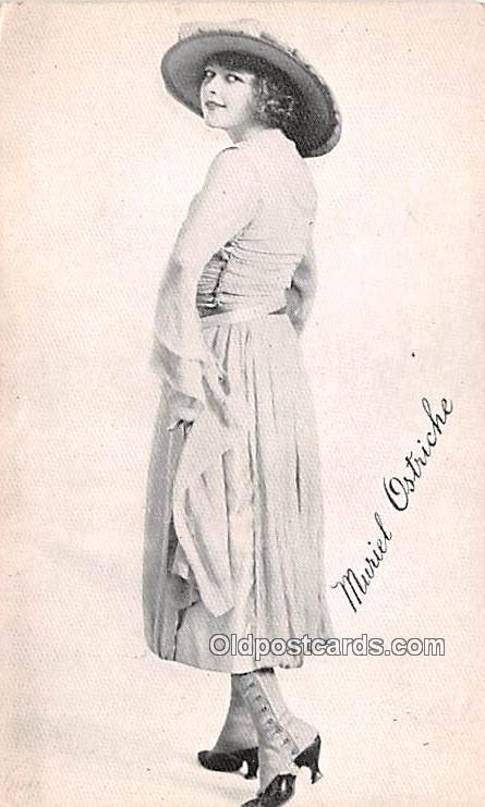 Muriel Ostriche, moxie Girl Movie Star Actor Actress Film Star Postcard, Old ...