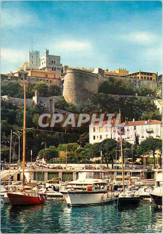 'Modern Postcard Principality of Monaco on the Rock the Prince''s Palace View...