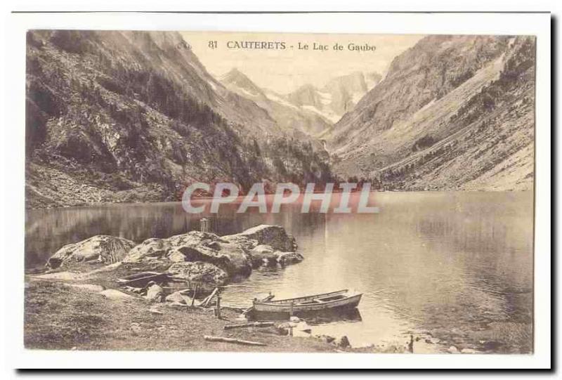  CAuterets-Ansichtskarten der See Gaube