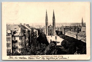 1914  Wiesbaden  Germany    Postcard