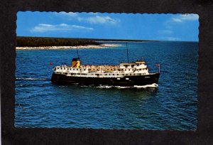 ON MS Norgoma Ferry Ship Tobermory South Bay Mouth Ontario Canada Carte Postale