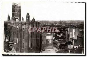 Postcard Old Albi Beautiful panorama of Cathedrale Ste Cetile