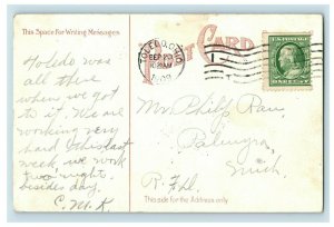 Waterslide Toledo Beach Pavilion Toledo, OH Postcard P16