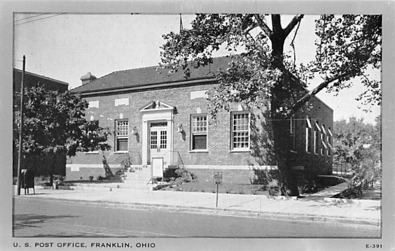 U. S. Post Office Franklin, Ohio OH